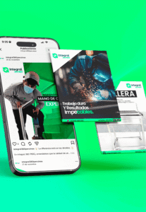 Diseño de contenido digital elaborados por Agency TGH para redes sociales de Integral 360 Perú