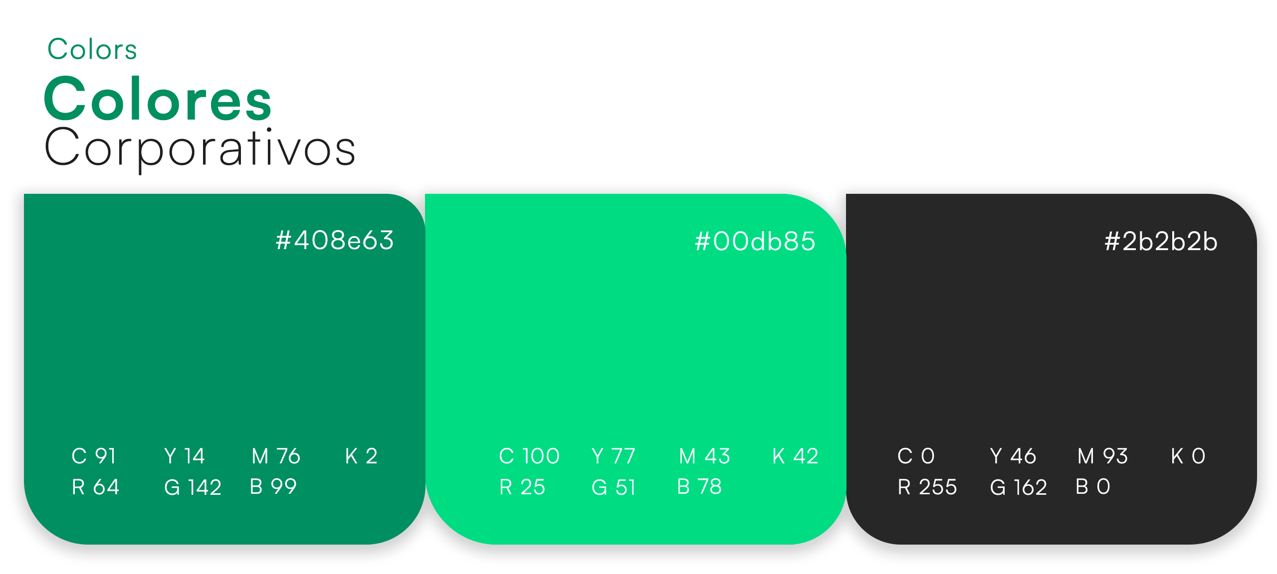 Colores Corporativos de Vivalma